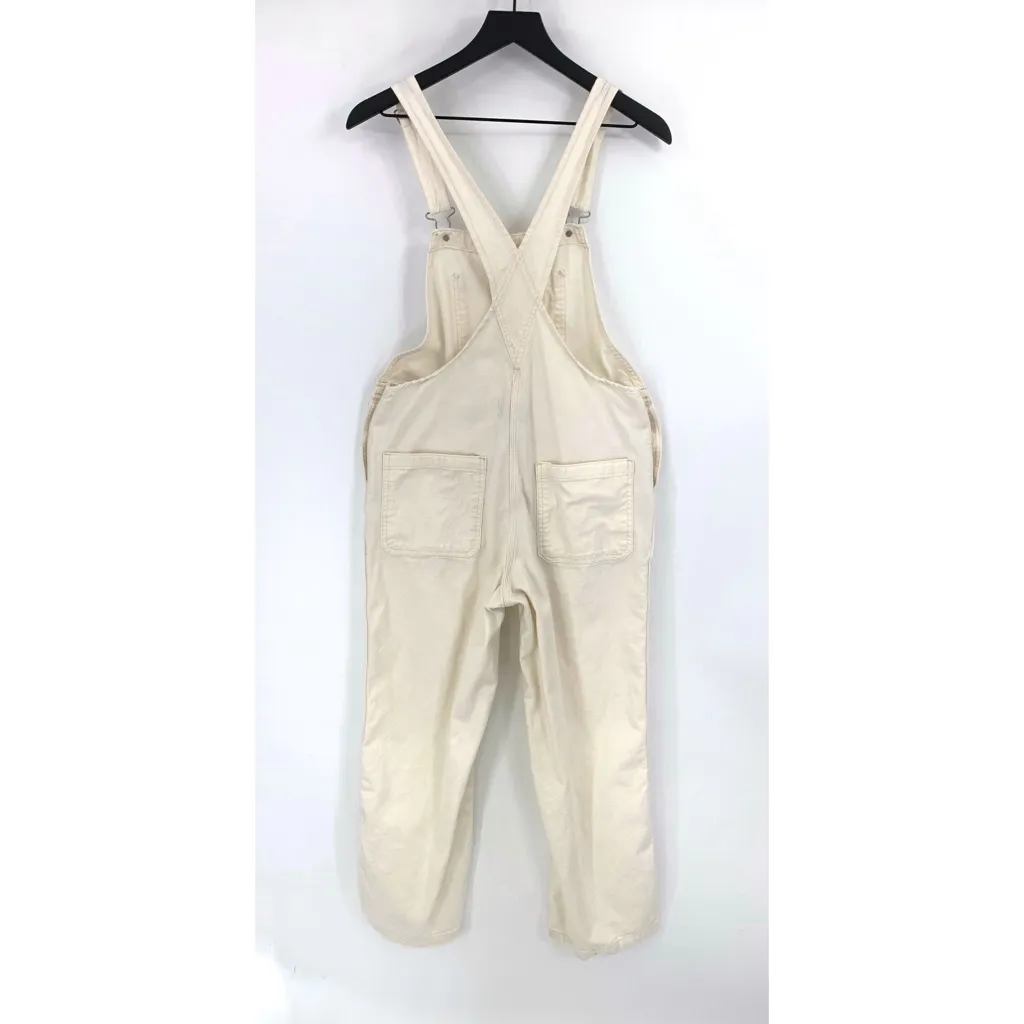 EVERLANE The Canvas Overalls Ecru 4 - Image 8