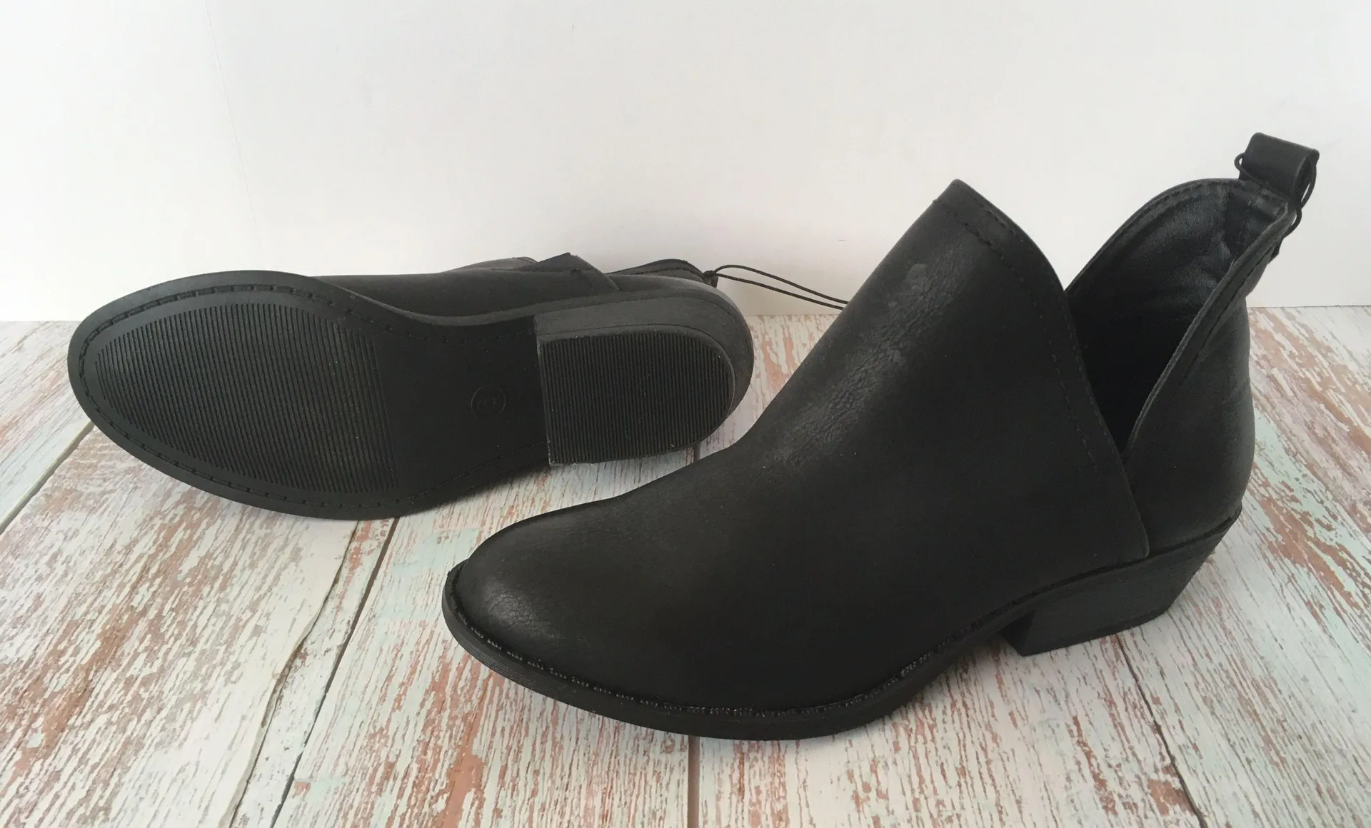 Black Ankle Boots, Size 6 - Image 5
