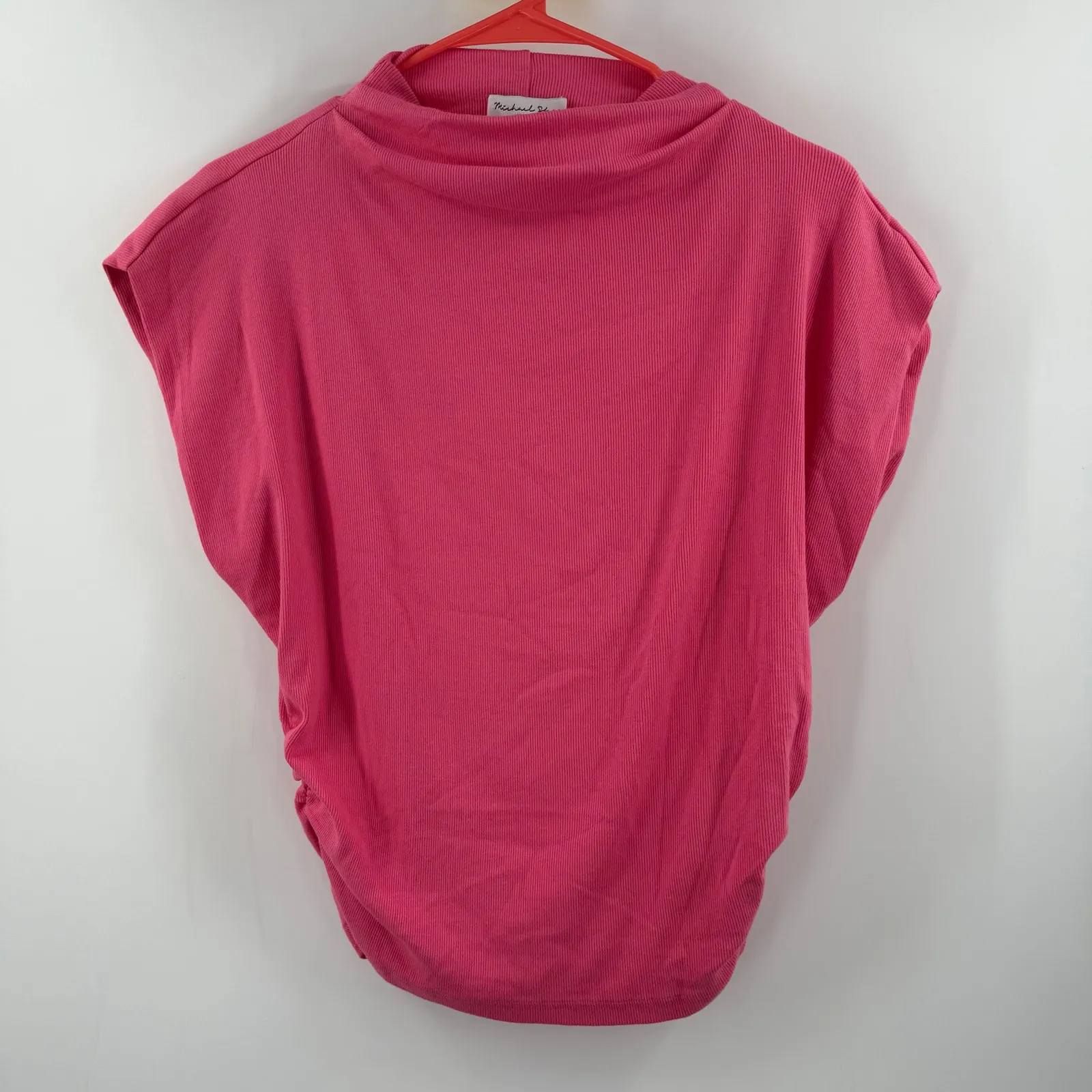 Michael Stars Top Women's Size Extra Large NEW Amara Zinnia Pink Ribbed NWOT - Image 15