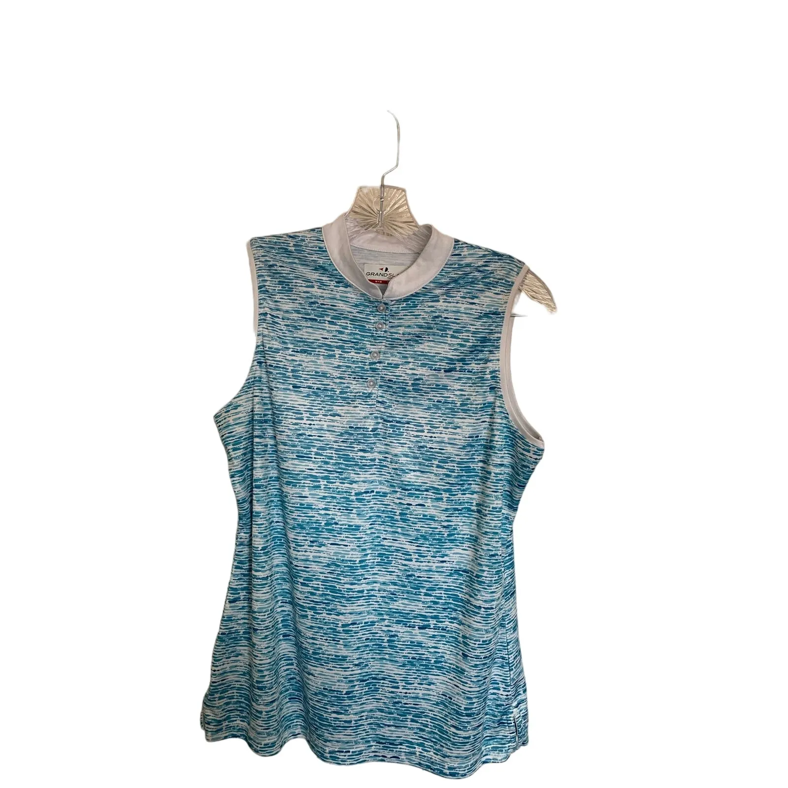 Grand Slam Performance medium sleeveless golf top Blue - Image 2