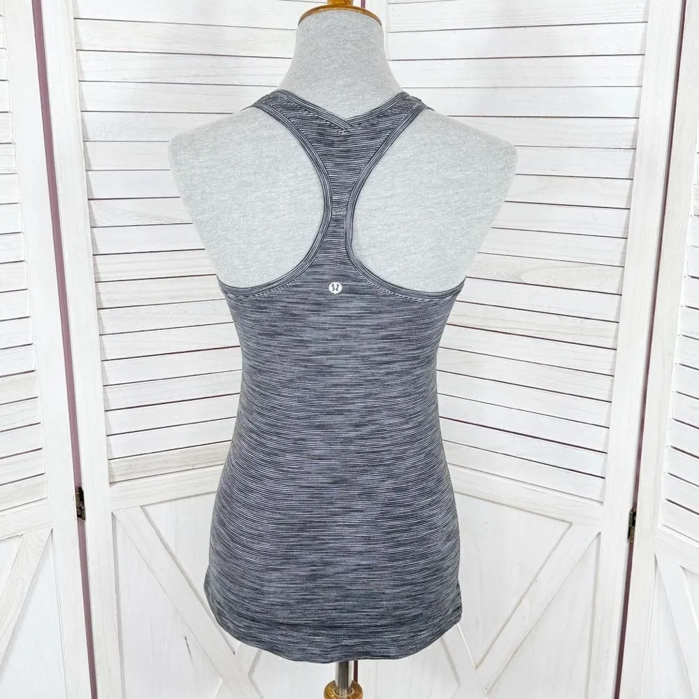 Lululemon Cool Racerback II Nulu Tank Top Shirt Wee‎ Are From Space Grey 4 - Image 4