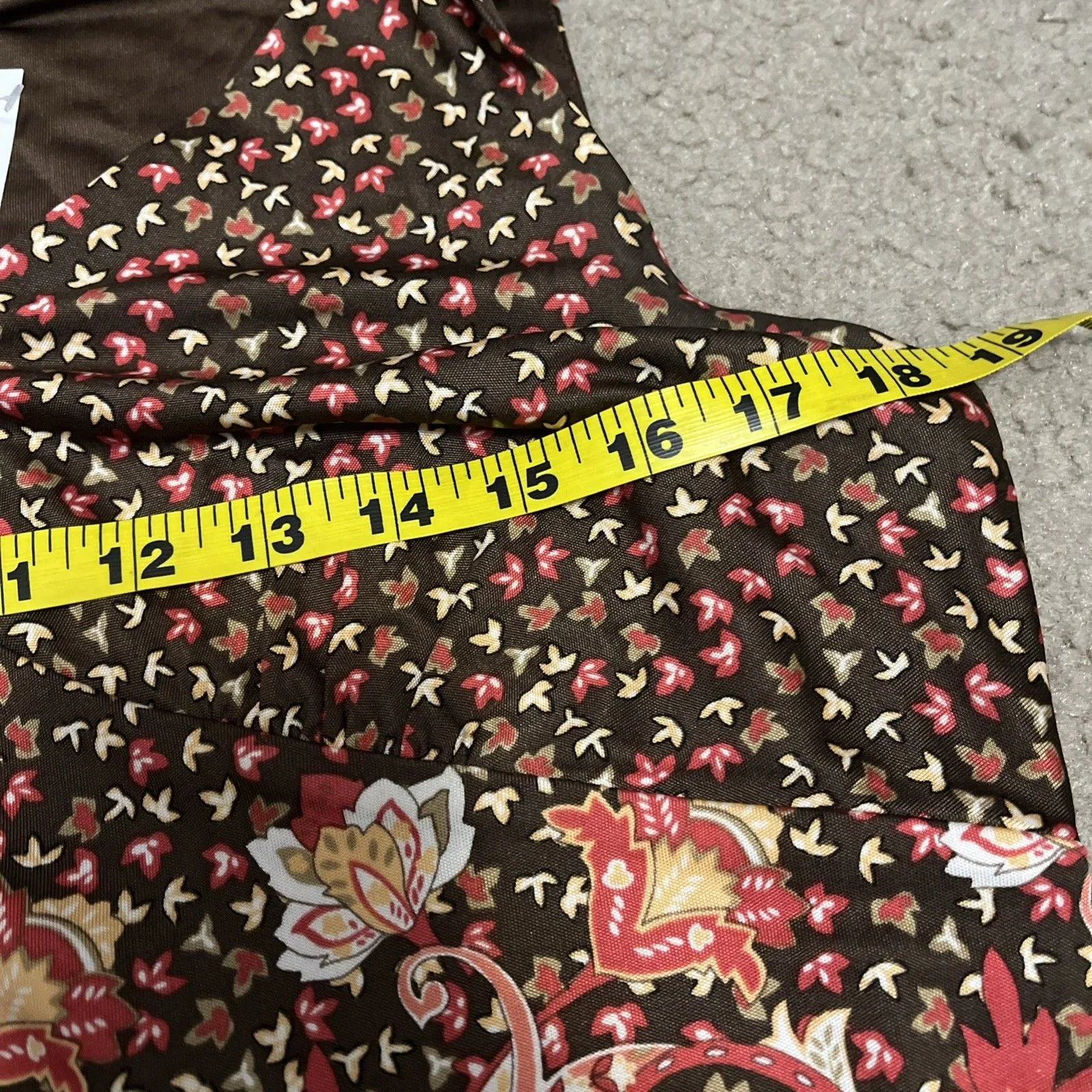 Vtg Talbots Top 16 Petite Pure Silk Boho Fairy Western Festival Ranch Rodeo Barn - Image 6