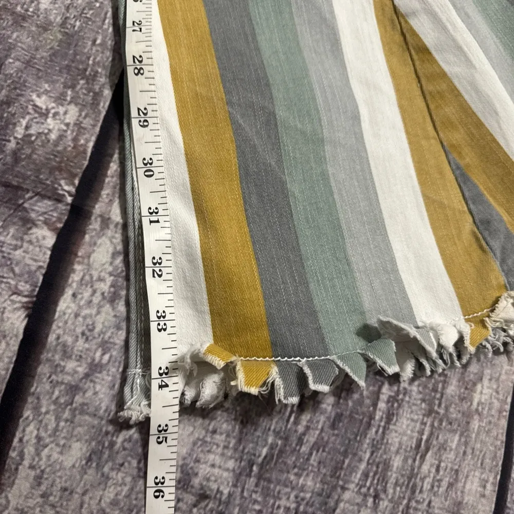 Saints & Hearts Bell Bottoms Flare Jeans Gold Size 25 - Image 6