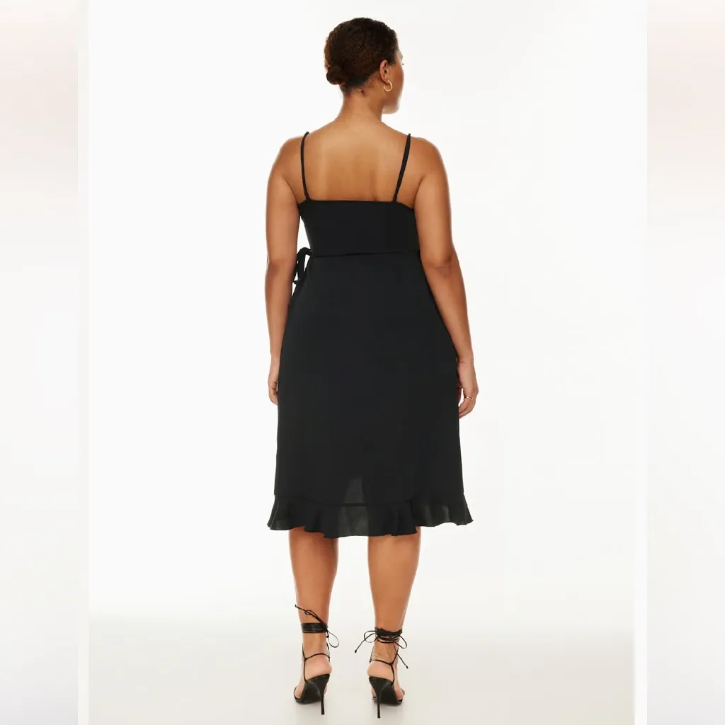 Wilfred Soleia Wrap Dress XS Black - Image 2