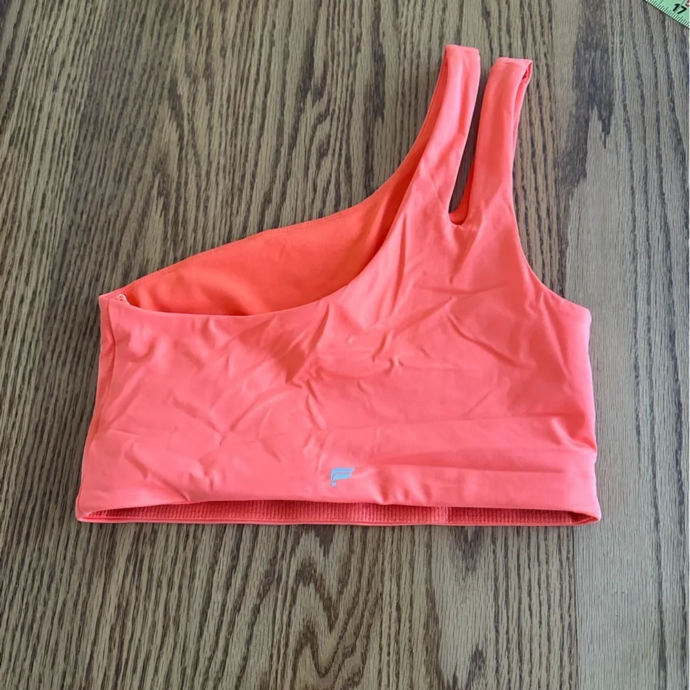 Fabletics Asymmetrical Double Strap Midi Bra Size XXS NWOT - Image 4