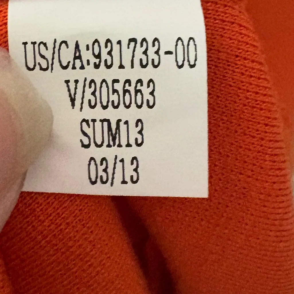 NWT Banana‎ Republic Orange Cap Sleeve Bodycon Dress Size Small Petite - Image 7