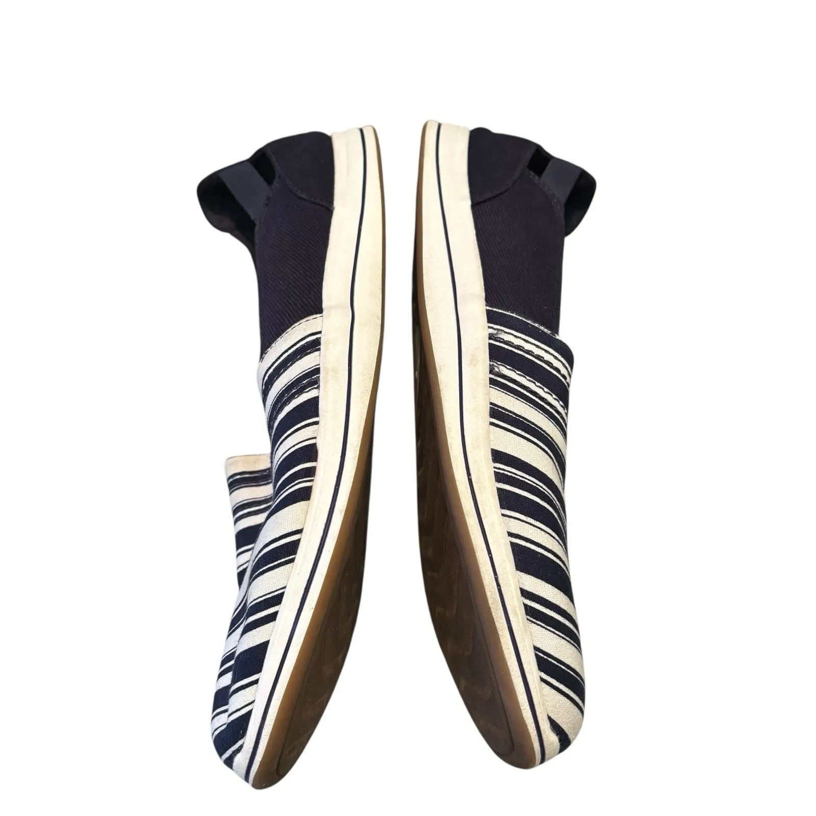 Clarks Breeze Step‎ ll Cloud Steppers Navy/White Ladies Size 12 Slip On Shoes White - Image 7