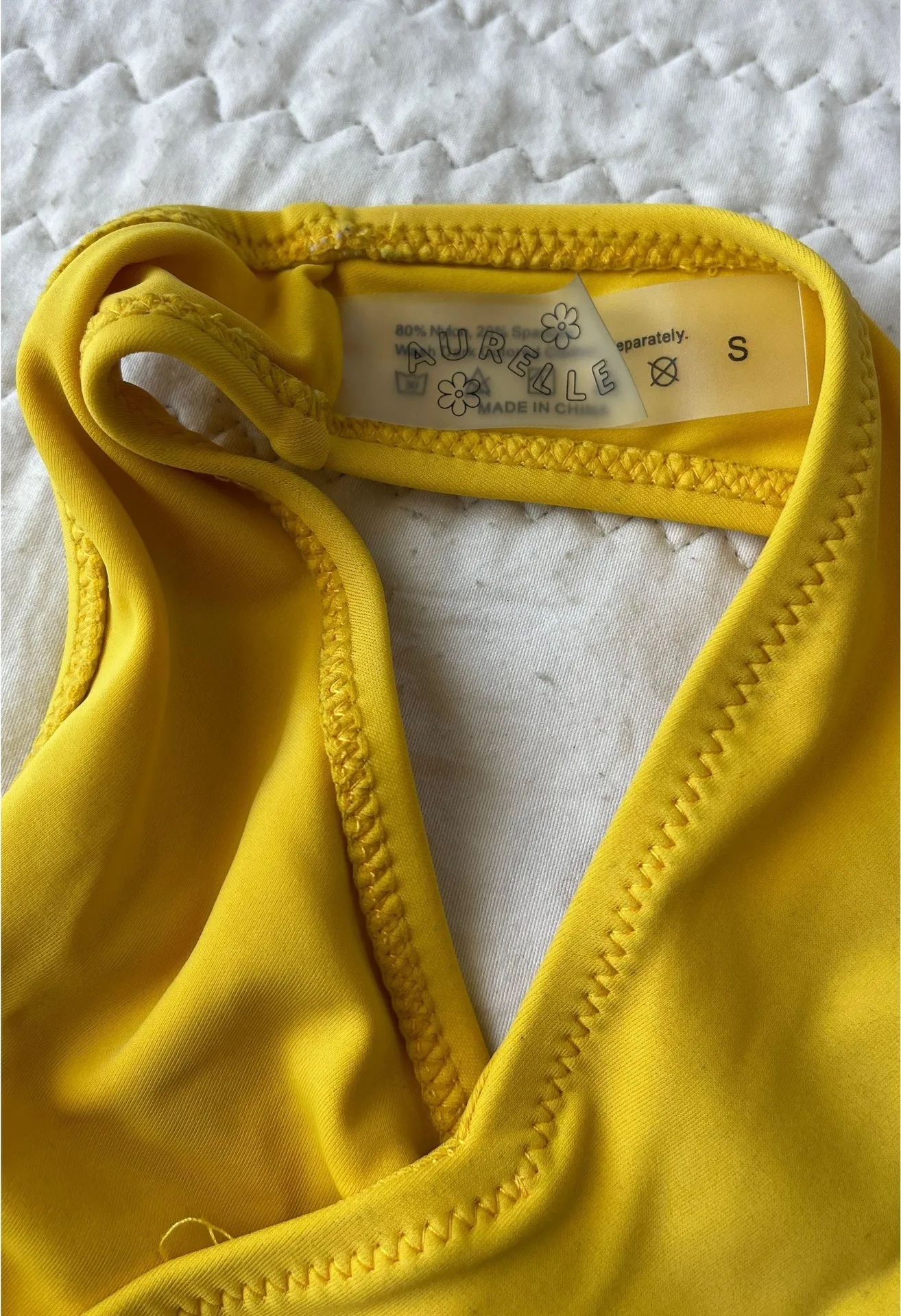 Bikini Set Yellow - Image 3