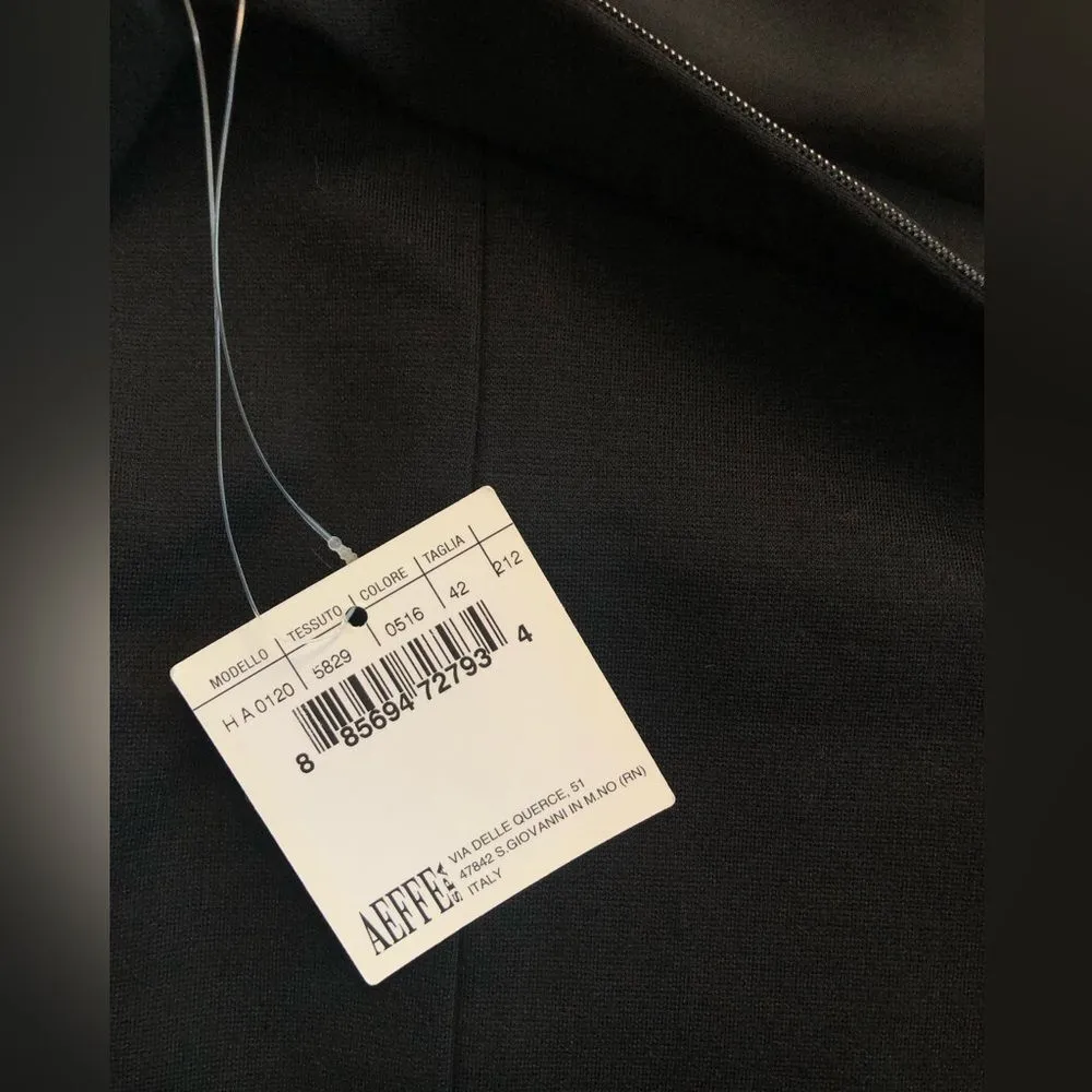 NEW Moschino Cheap and Chic Sequin Midi Skirt Pencil Sparkly Silver US 8 $550 - Image 5