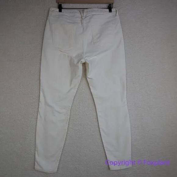 New! Vineyard Vines corduroy Jamie High Rise pants‎ in mashmallow, size 31 - Image 7