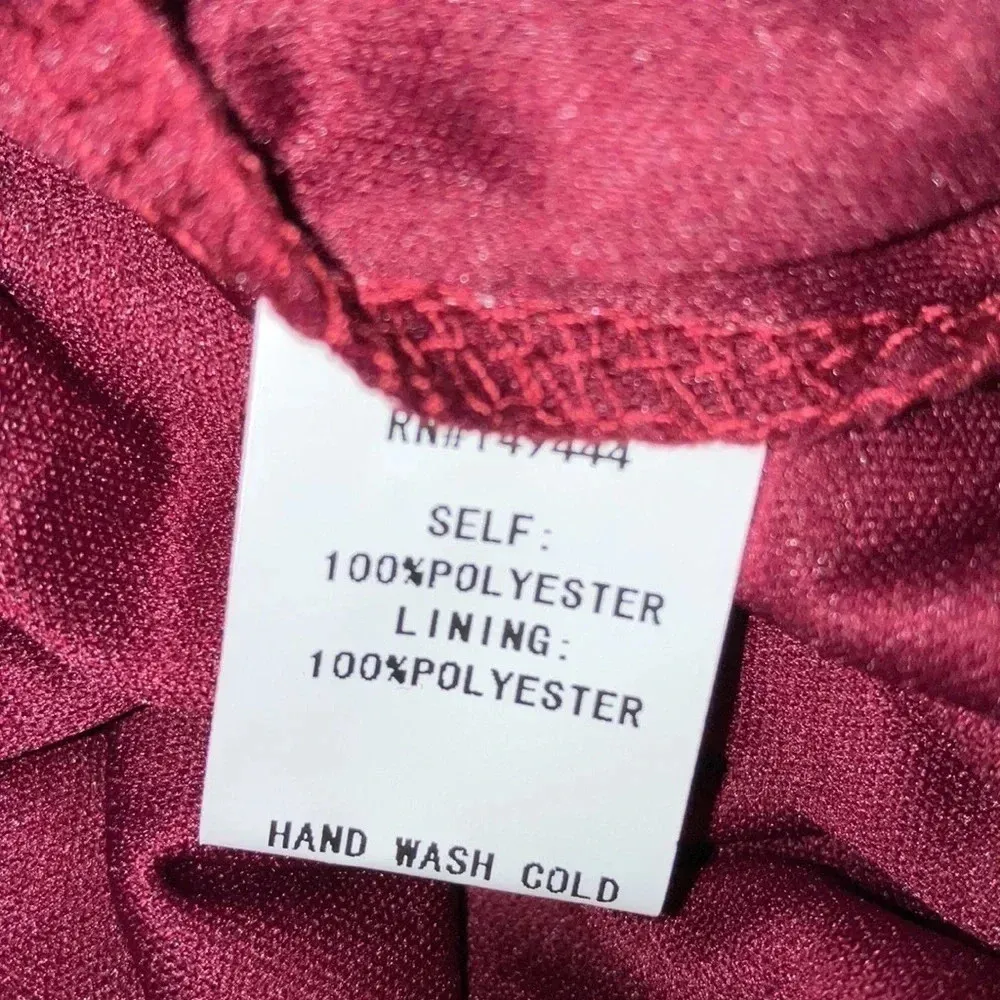 Siren Lily Maternity Shimmery Top with elastic and ties on sleeves New - Image 9