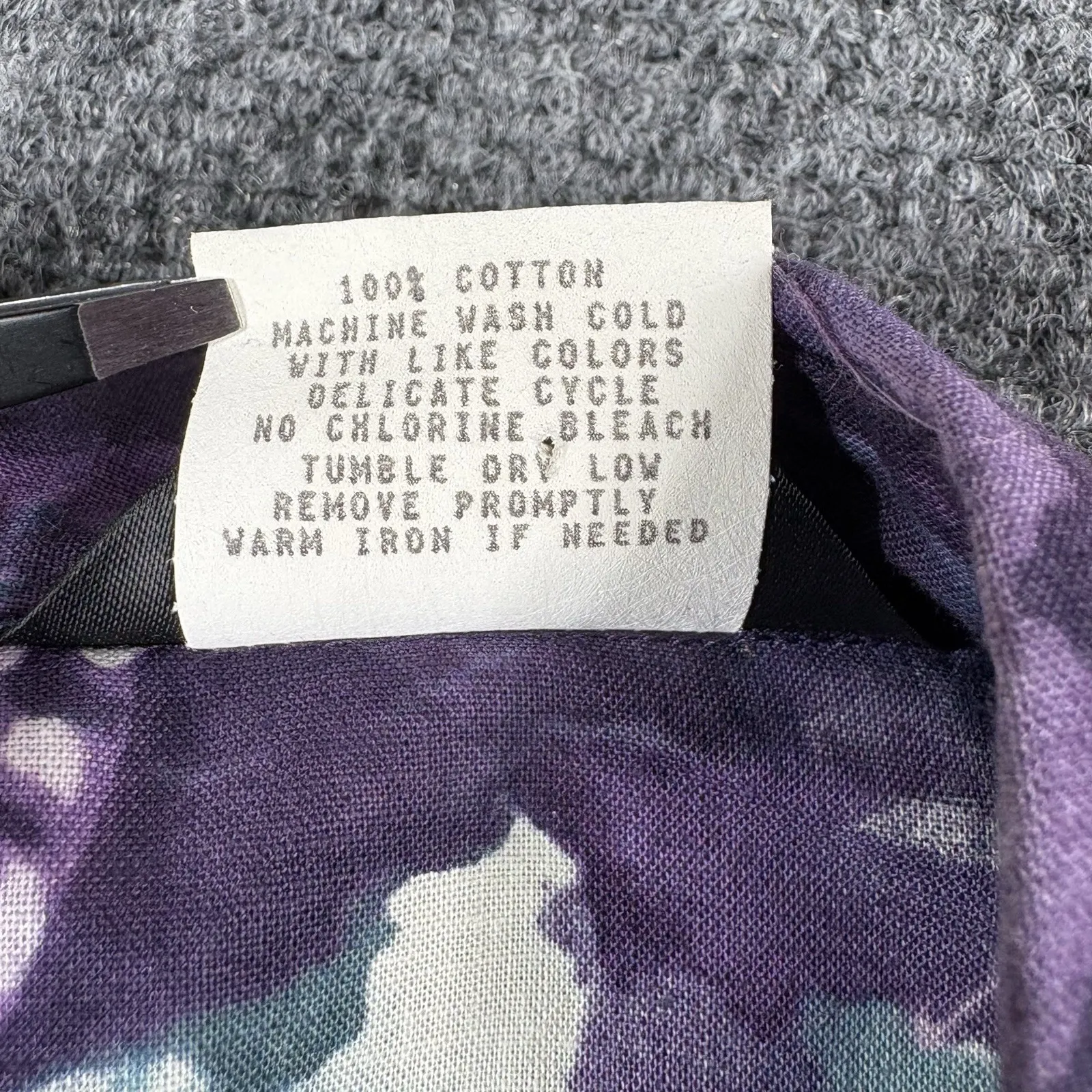 Vintage Roper‎ Shirt Womens All Over Print M Western Button Long Sleeve Made USA Size M - Image 6