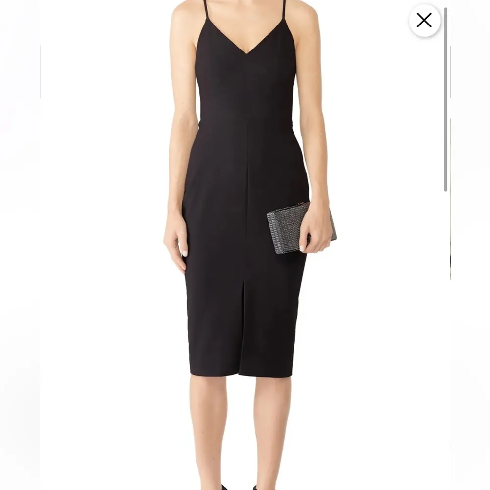 Likely black cocktail‎ dress with spaghetti straps, size 10! - Image 2