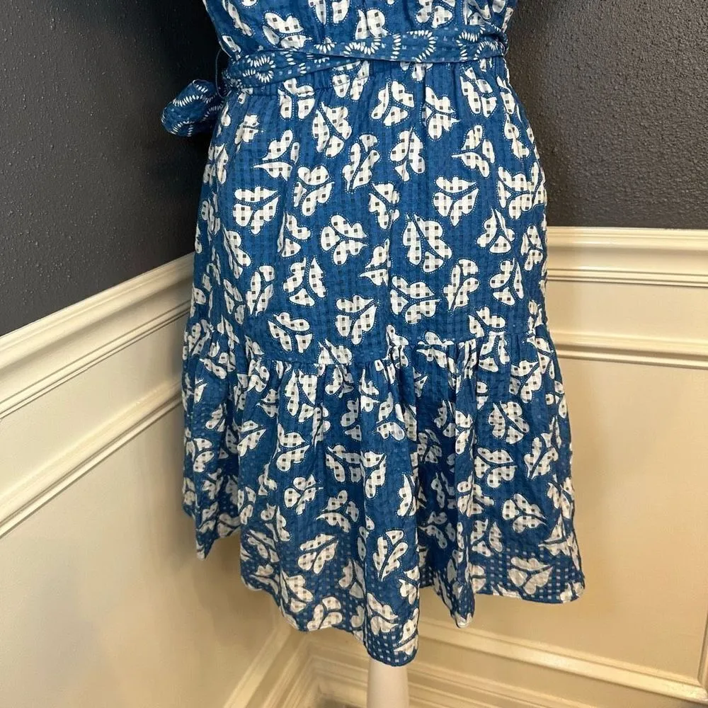 Rebecca Taylor Perla Petal Flutter Sleeve Flounce Hem Dress - Image 13