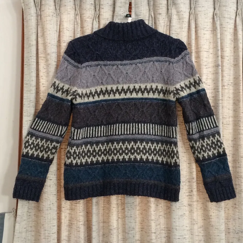 Orvis Fair Isle Shawl-Collar Sweater - Image 5