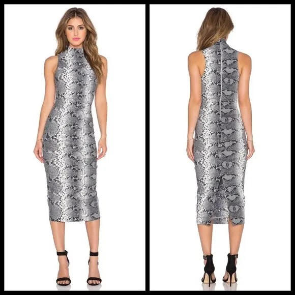 💕ELIZABETH and JAMES💕 Boa Dress in Python - Image 2