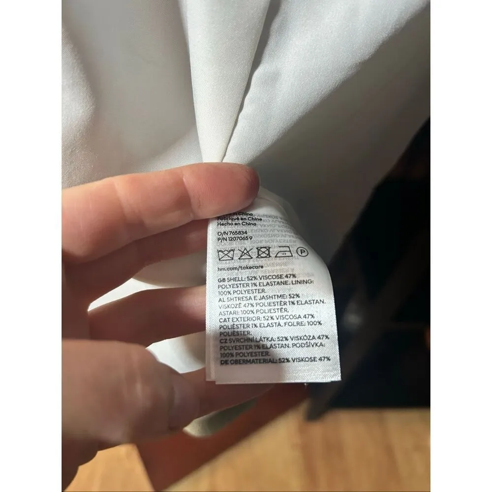 H&M green blazer size M comfy large size NWT - Image 6