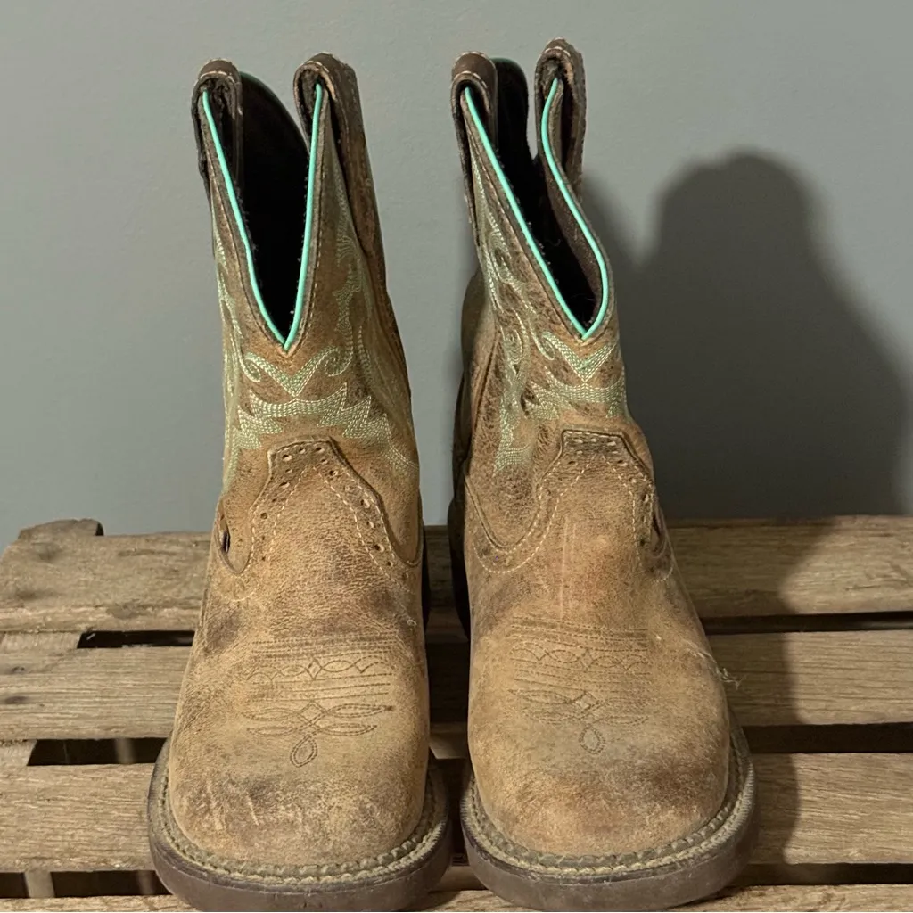 Justin Gypsy II Gemma L9606 Western Cowgirl Boots Women's Size 6.5 A27 - Image 2