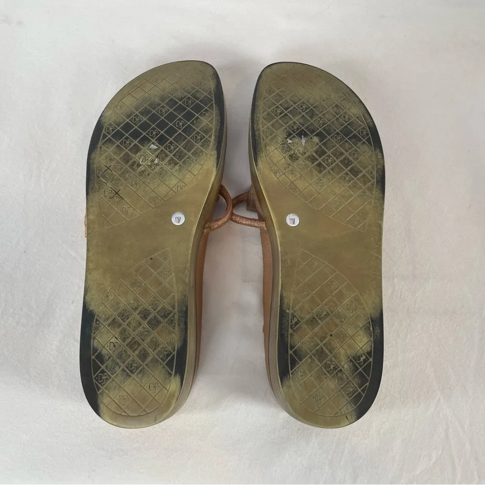 Donald‎ J Pliner Fifi Slip On Cork Sandal in Rose Gold Size 11 Pink - Image 5