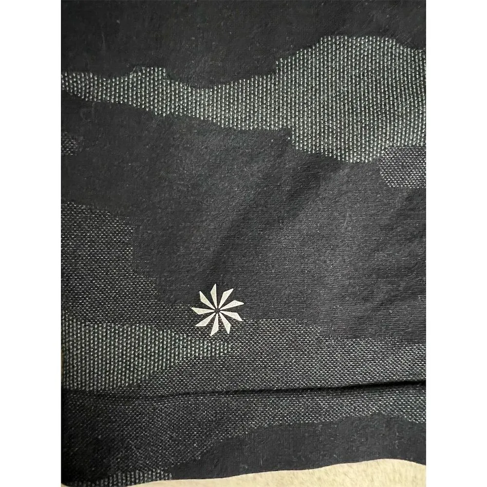 Athleta Women's Camo Racerback Tank Top Black Size M Standard Activewear - Image 3