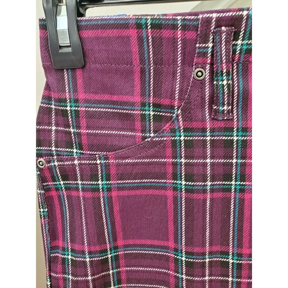 Terra & Sky Women's Multicolor Cotton & Polyester Mid Rise Casual Skinny Pant 4X - Image 4