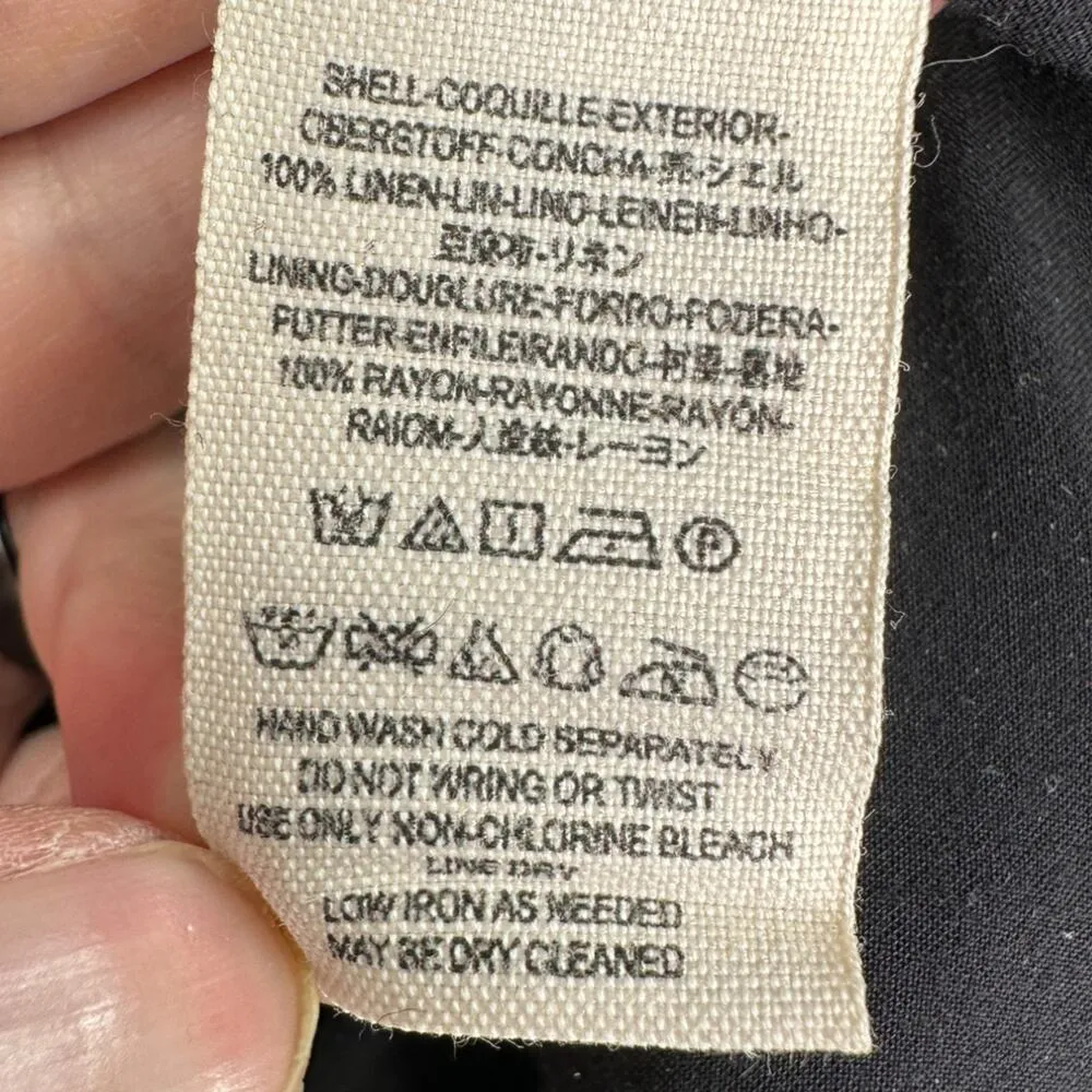 Free People | Small | Smooth Sailing Linen Reversible Keyhole Mini Tank Dress - Image 10