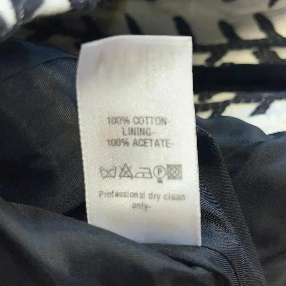 Wallis Women’s‎ Black White Sophisticated Chic Lined Embroidered Jacket 12 - Image 6