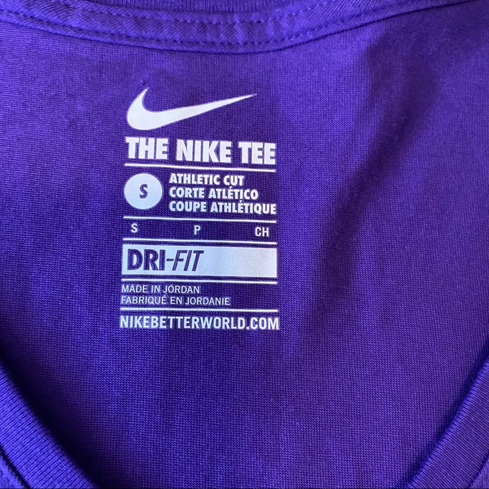 Purple Nike DRI-FIT Tee - Image 2