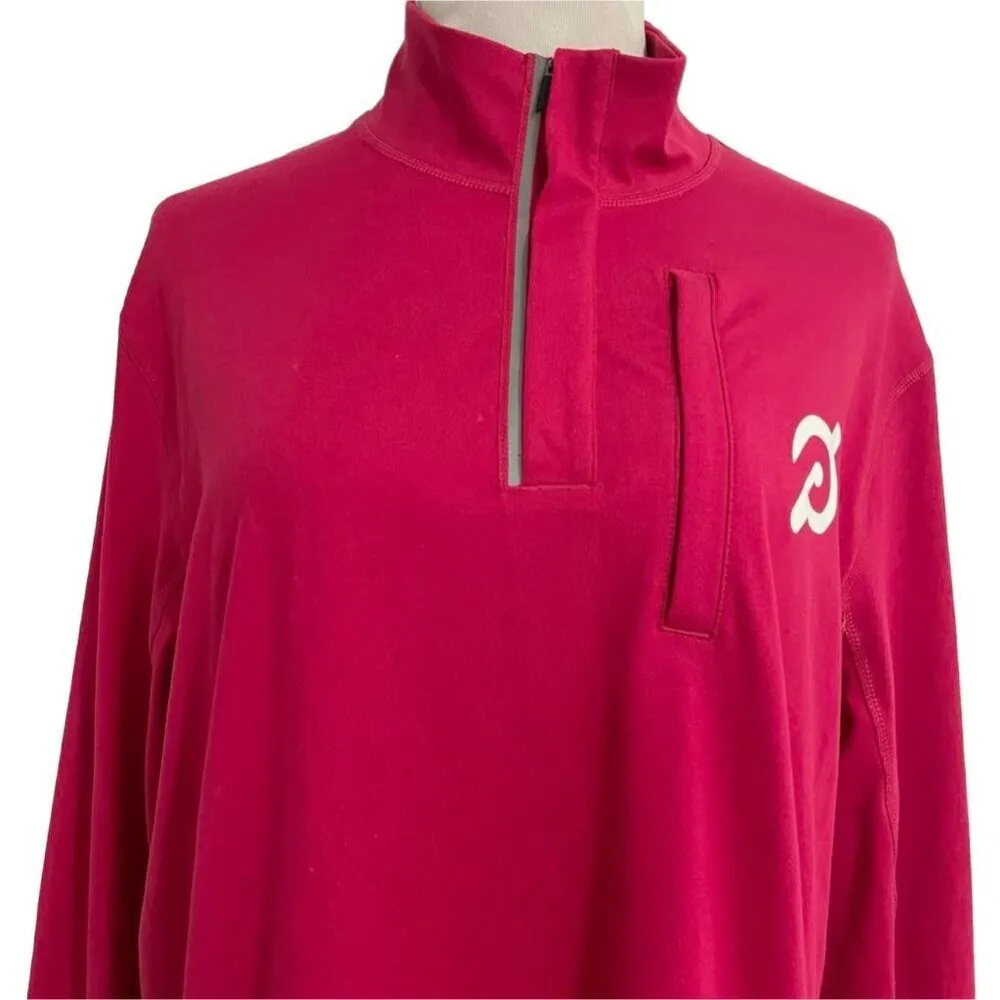 Peloton Fourlaps x  Size Medium Long Sleeve Sweater Pullover 1/4 Zip - Image 2