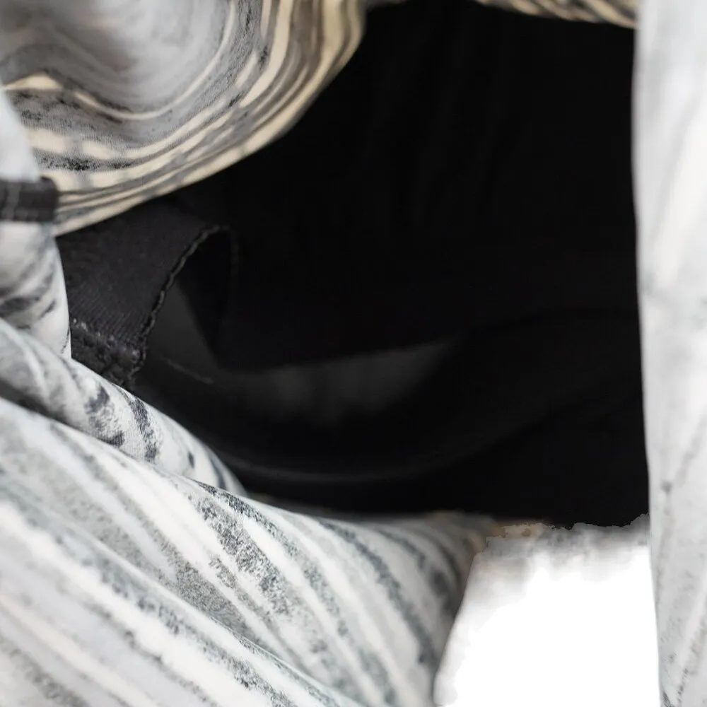 Free Country Womens Strappy Two-Piece Set High-Neck Tank Top & Shorts Black & Wh - Image 7