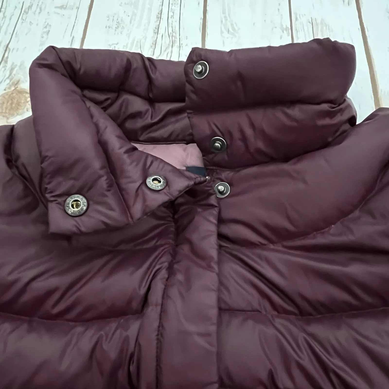 Lands End Down Puffer Jacket Plus Size 1X 16 18 W Wanderweight Packable Coat - Image 8