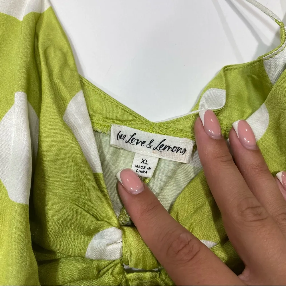 For Love and Lemons Adira Mini Dress Size XL - Image 5