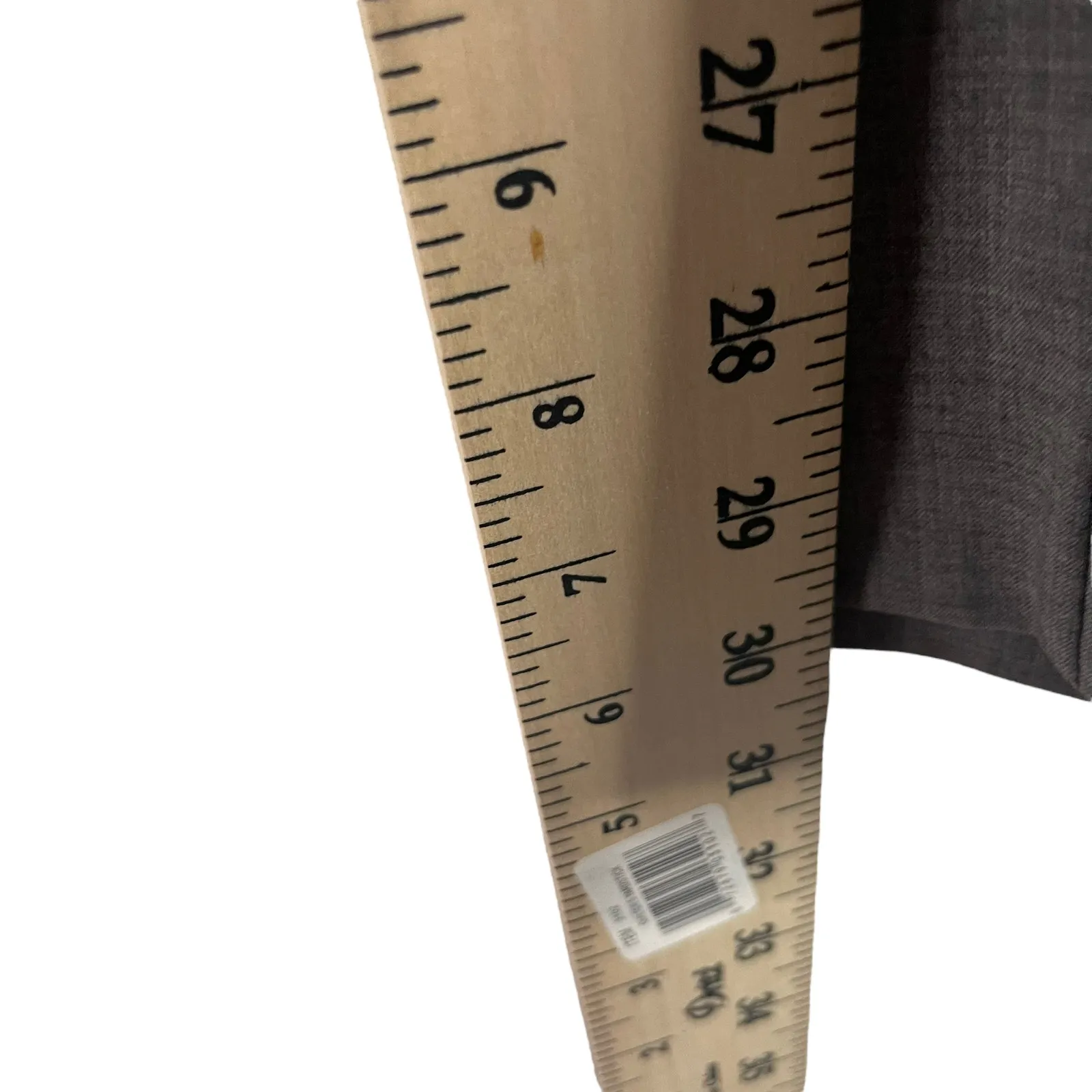 J. Jill Women's Size 10 Medium Grey 100% Wool Career‎ Slacks Pants Gray - Image 10