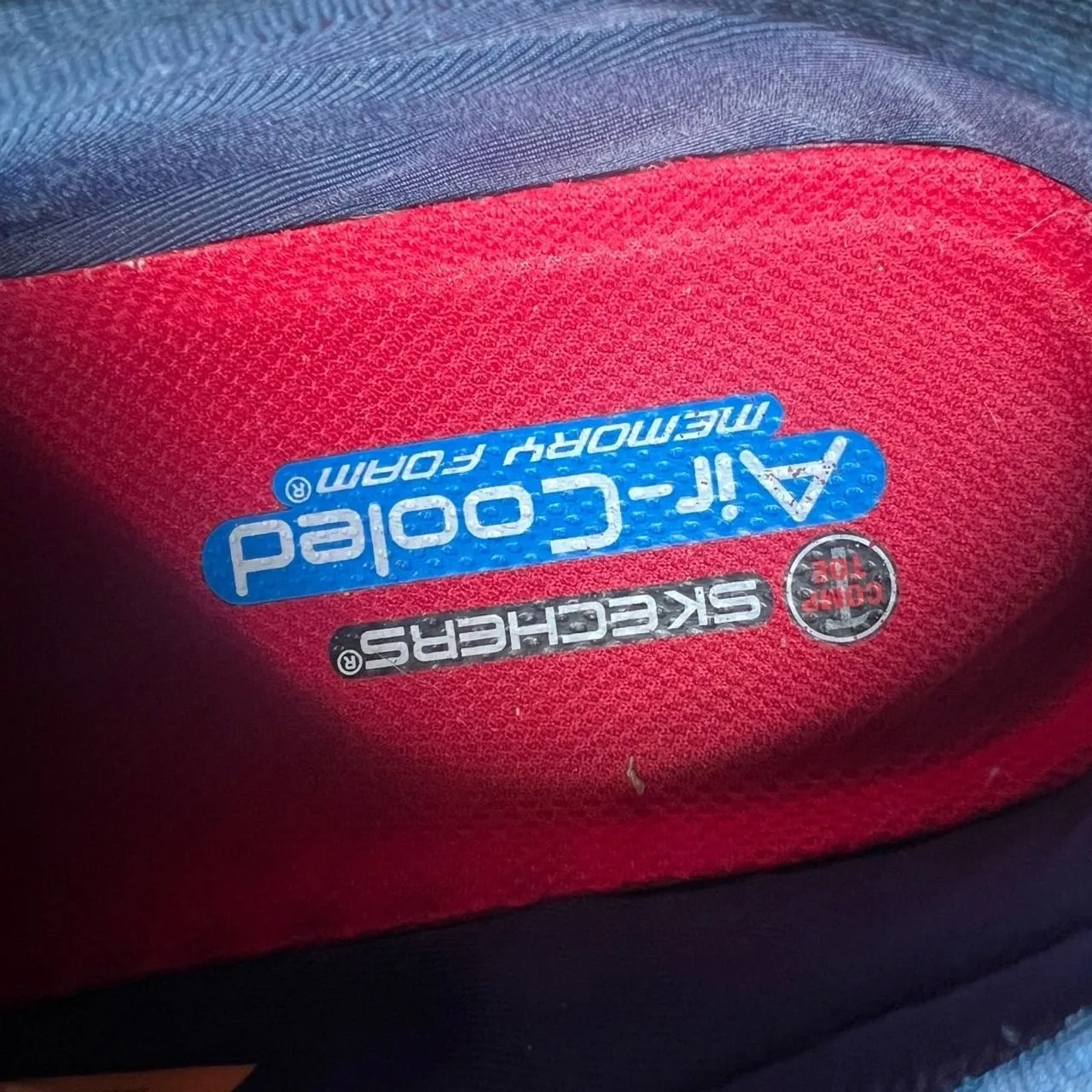 Skechers Work Shoes Womens Size 8 1/2 Steel Toe Safety Navy Blue Sneakers Safety - Image 7