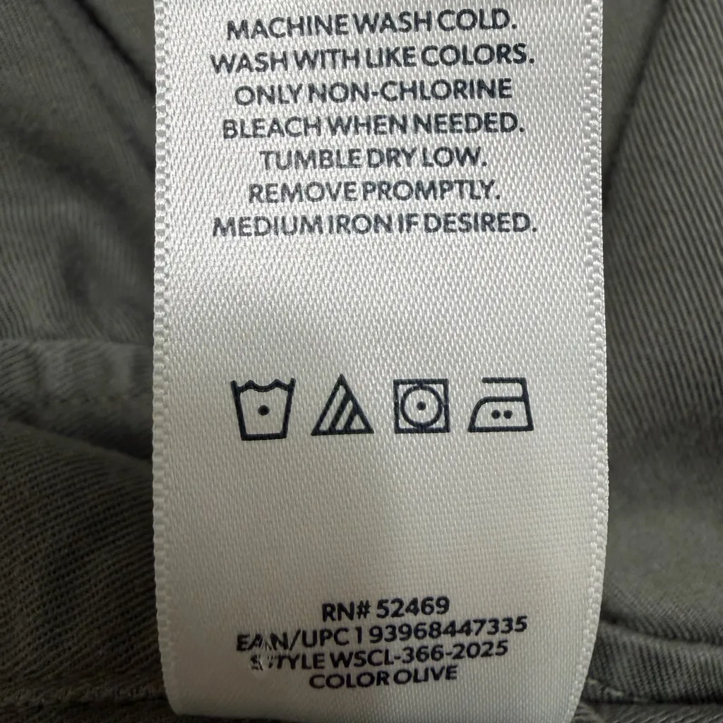 Members Mark Charcoal Button-Down Shirt - Image 5