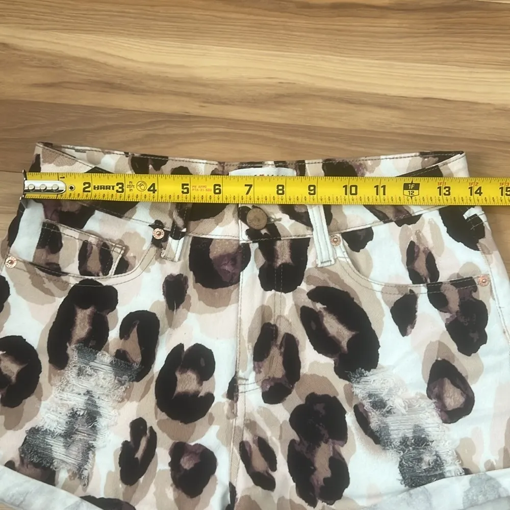 Women's Leopard Print Shorts - Image 8