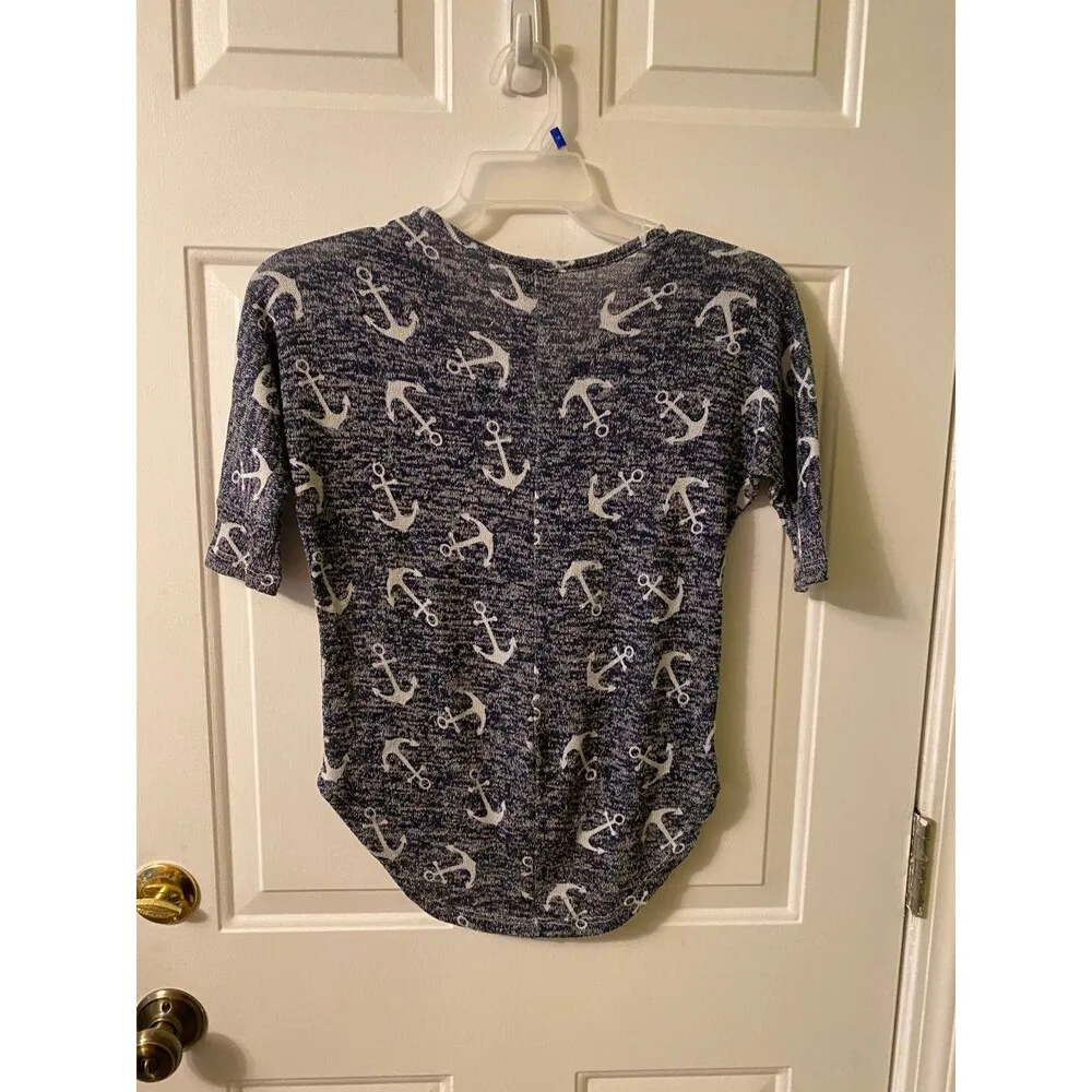 Rue21 lightweight sweater Top size xs anchor - Image 3