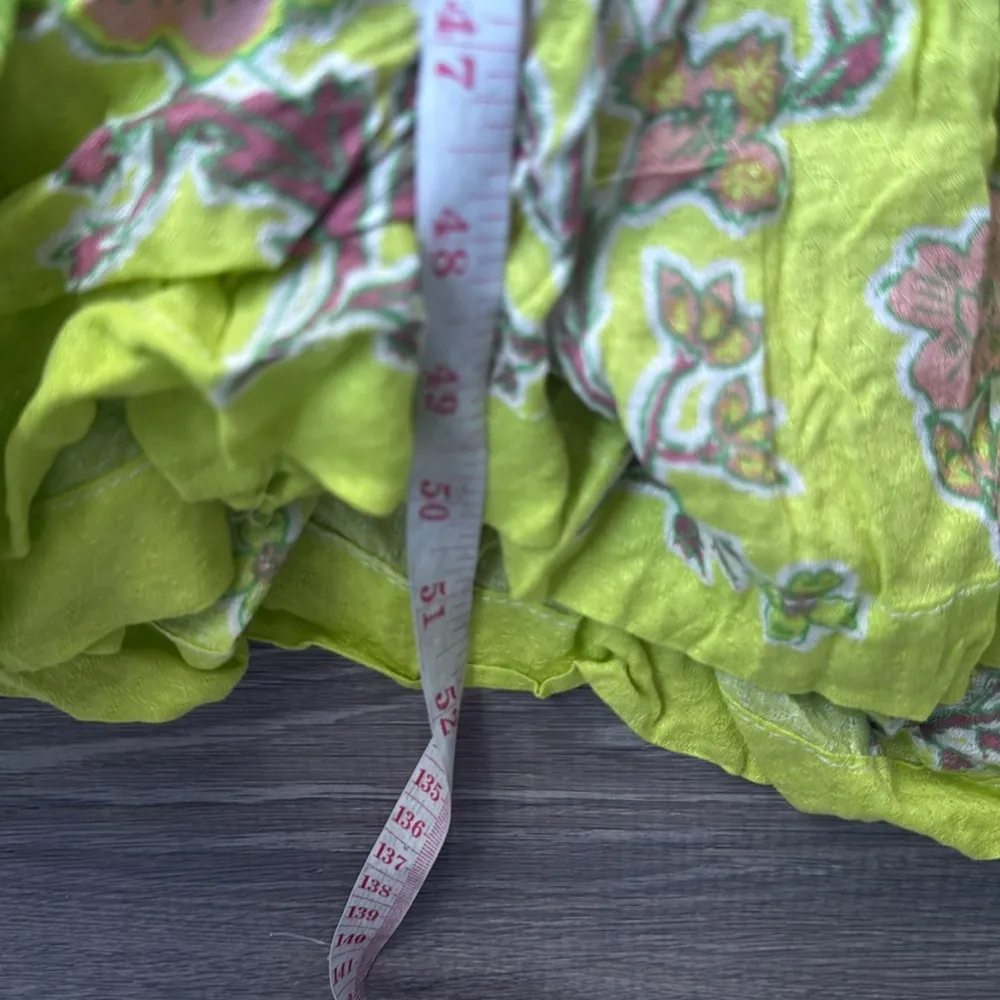 FREE PEOPLE Hanalei Bay Dress in Yellow Combo Small - Image 14