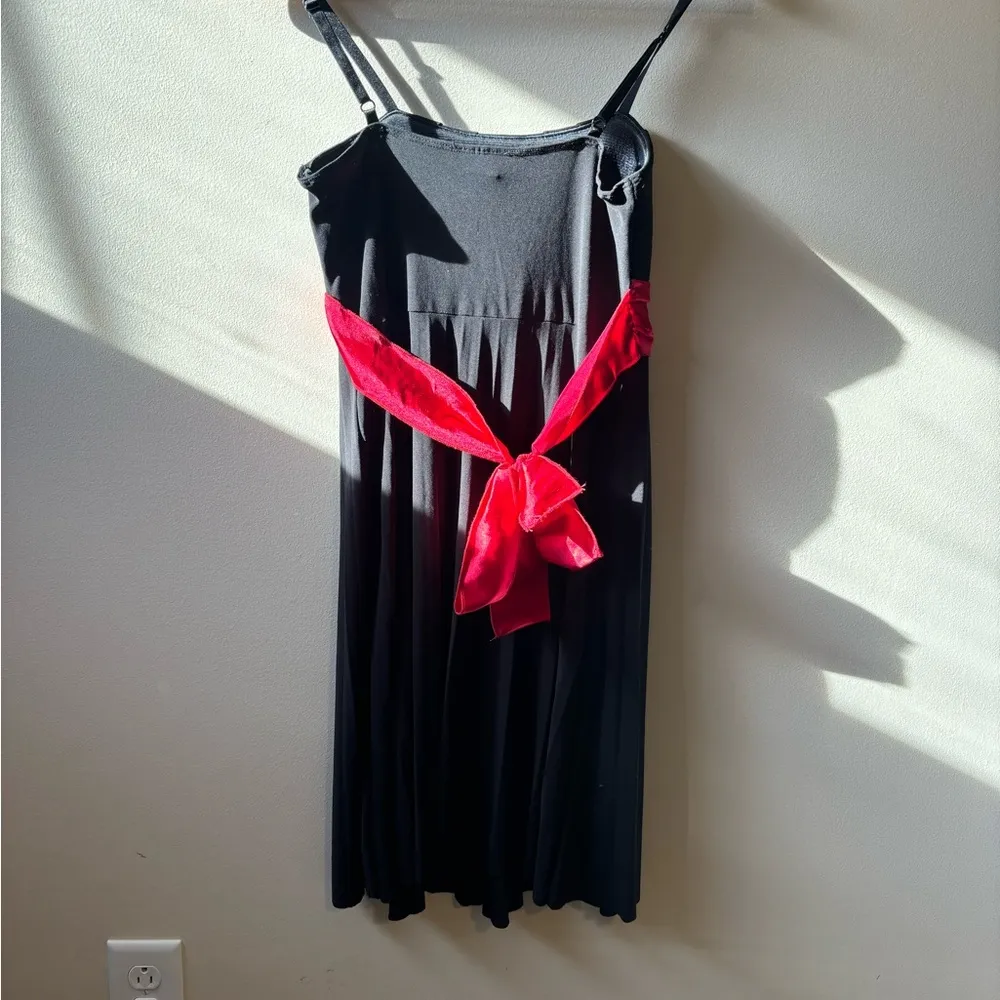 Vintage 90s Black Mini Dress - Image 9