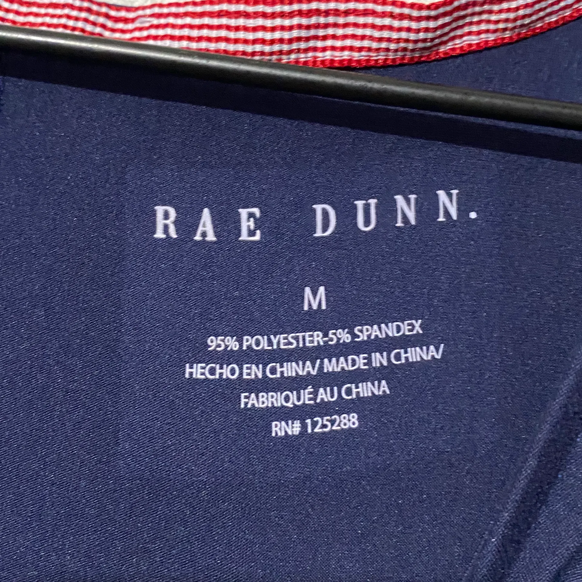 STARS & STRIPES July Tank Top Dark Blue Ladies MED - Image 5