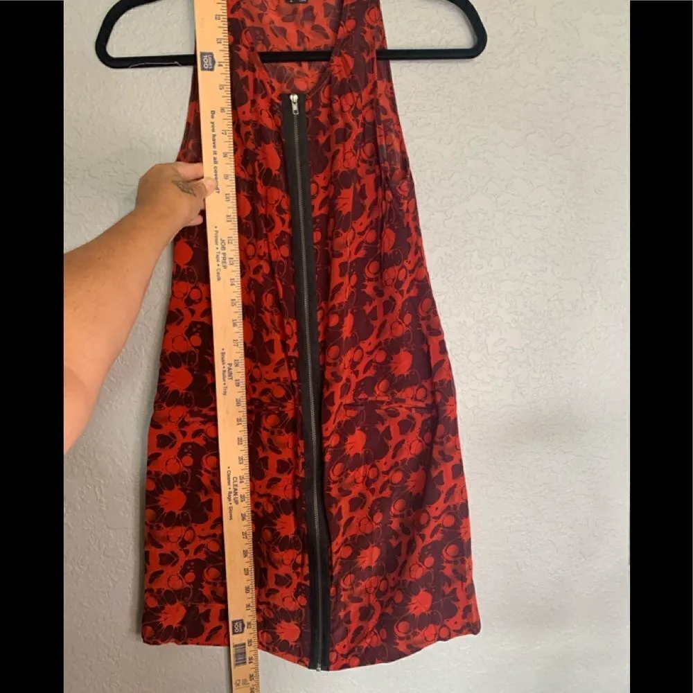 Vena Cava red and black tunic top size 2‎ Red - Image 9