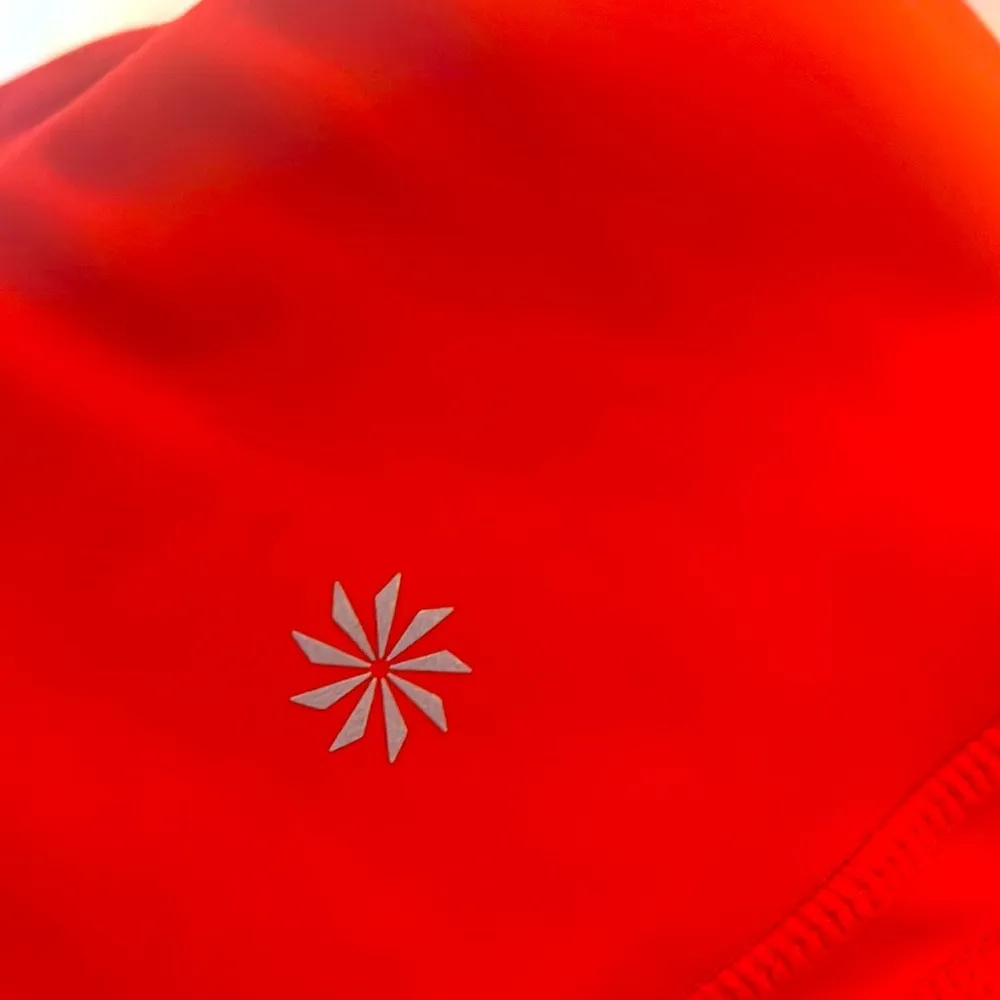 Athleta high waisted Contender tights crimson red nwot - Image 4