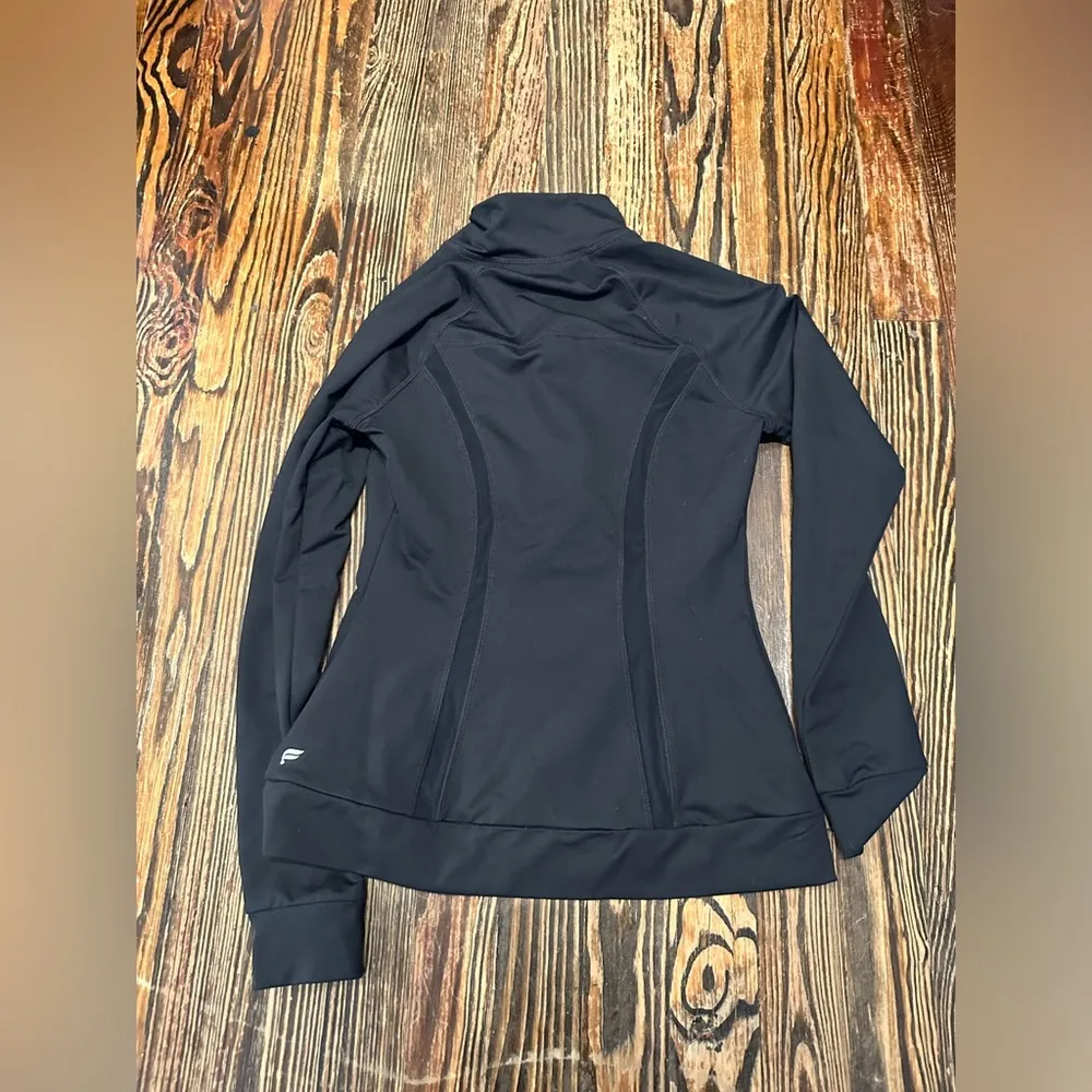 Fabletics  Black Zip-Up Jacket - Image 3