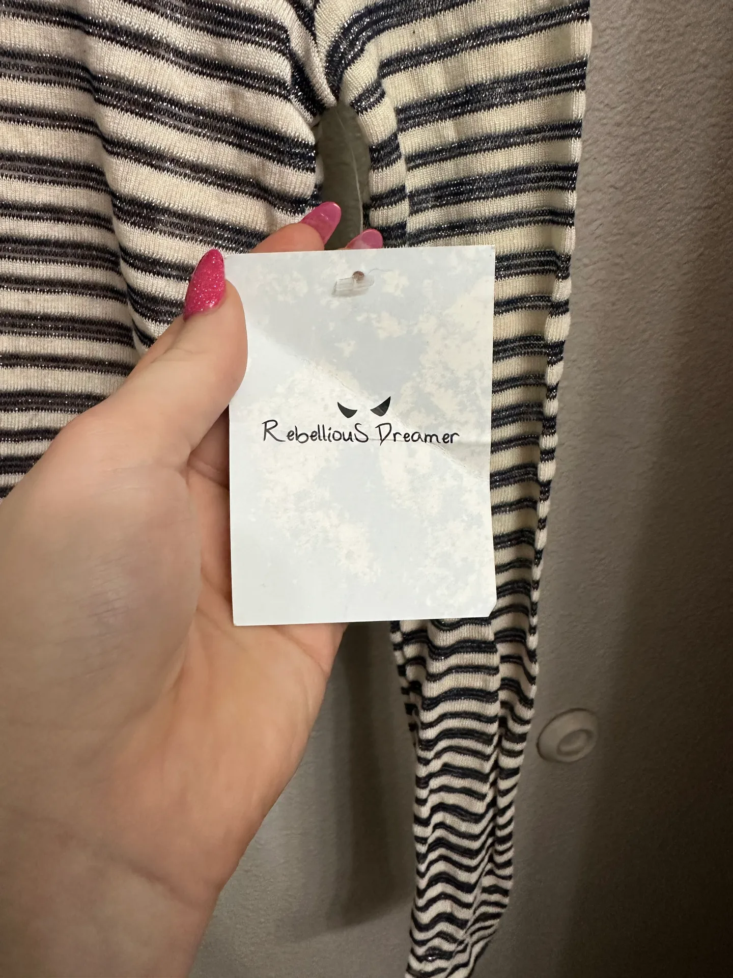 Sheer, Two-Layer, Long-Sleeved Crop Top - Image 5