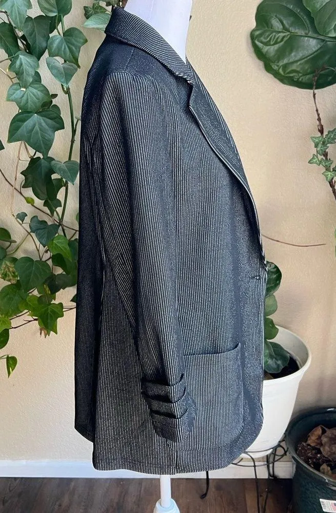 TOMMY HILFIGER Black and White Blazer | 4 - Image 6