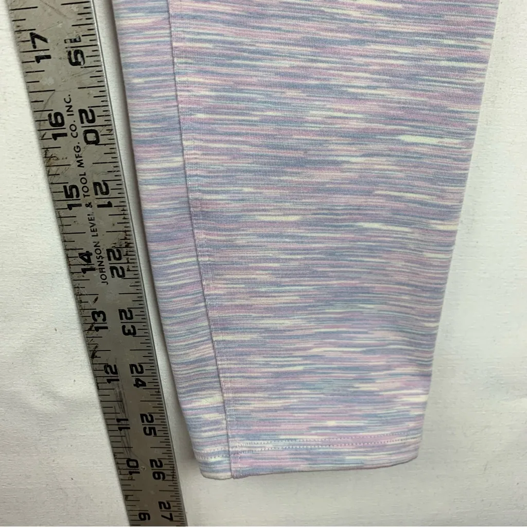 Outdoor Voices women's medium one piece rainbow striped unitard leotard pink - Image 10