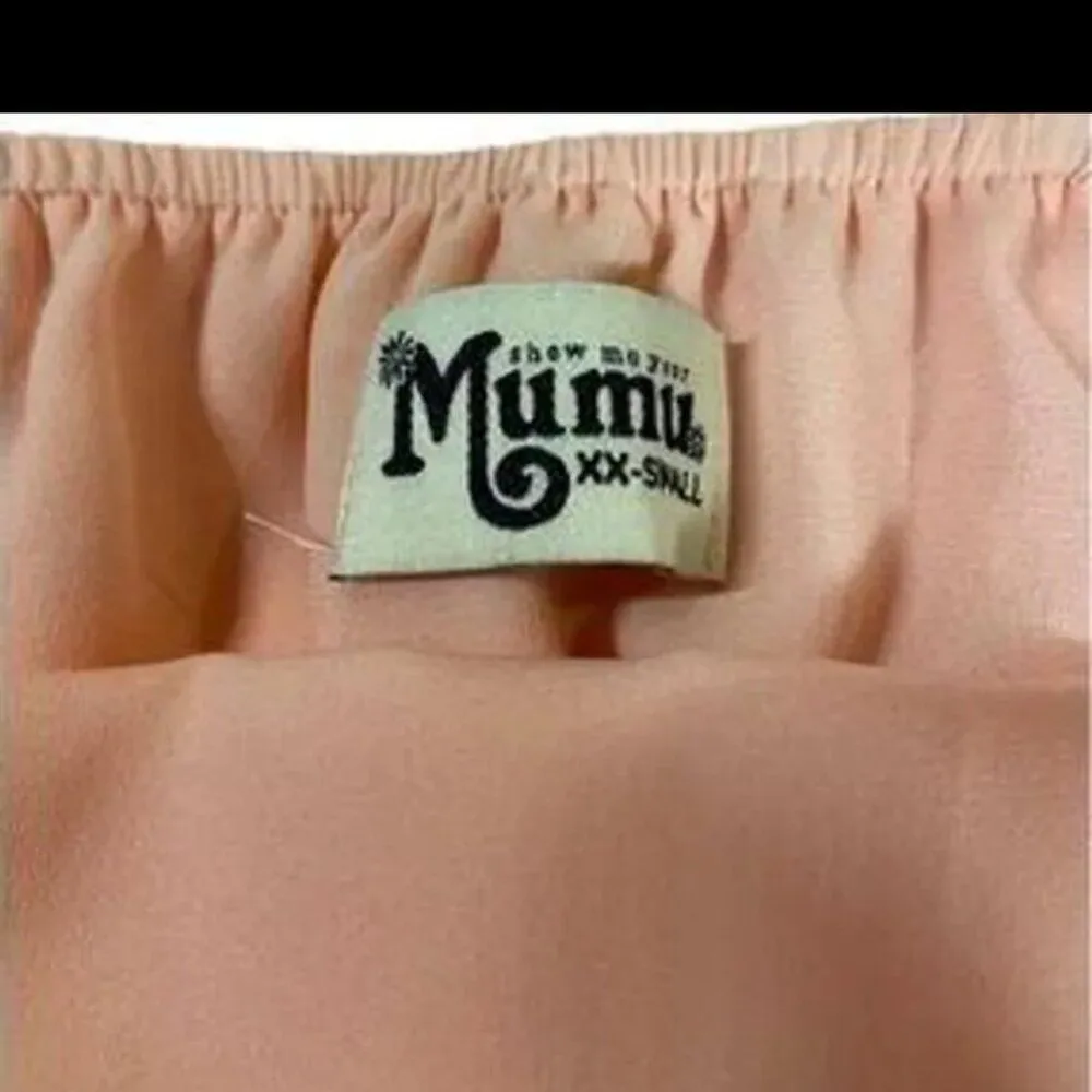 Show me your mumu xxsmall pink maxi dress - Image 5