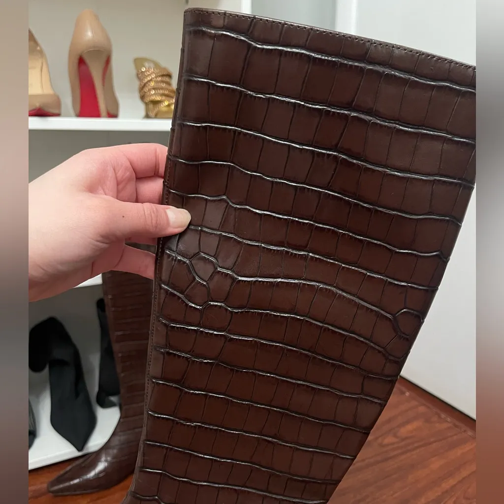 Gianni Bini crocodile boots - Image 3