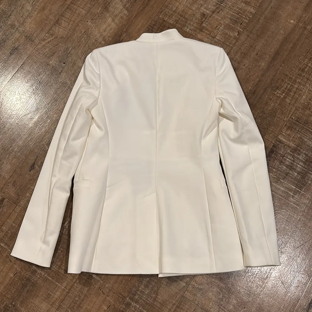 ALICE + OLIVIA Jerri Tailored Blazer - White - Image 3