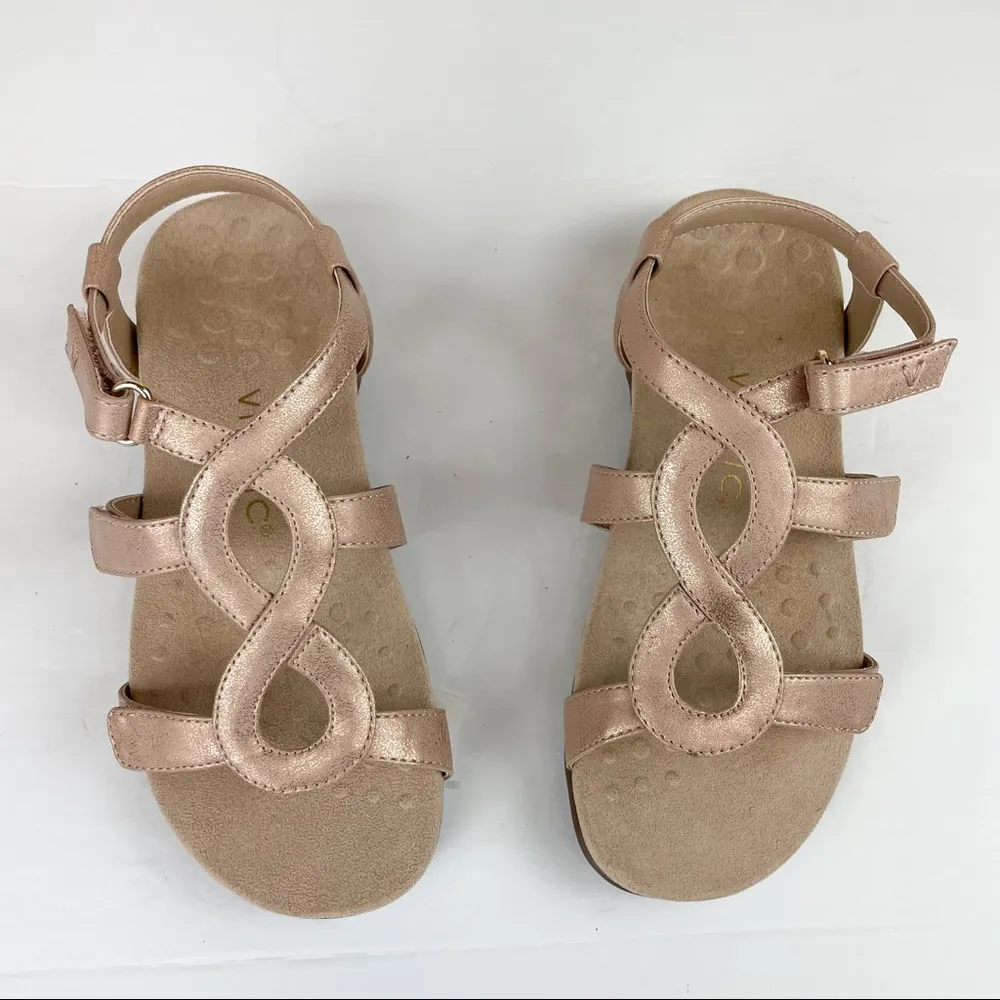 Vionic Judie Rose Gold Orthodic Sandal - Image 9